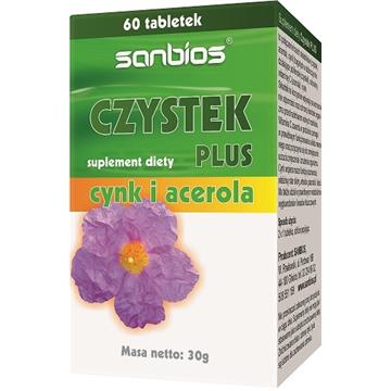 Sanbios Czystek 60 T Wzmacnia Odporność-1541