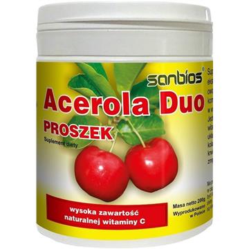 Sanbios Acerola Duo proszek 200 g Odporność-1543