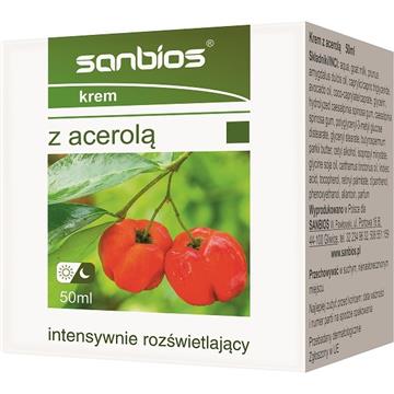 Sanbios Krem Z Acerolą 50 ml Nawilża i Ujędrnia-5313