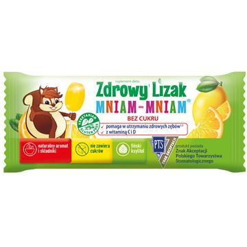 Starpharma Zdrowy Lizak Mniam Mnaim 6G Cytryna-9415