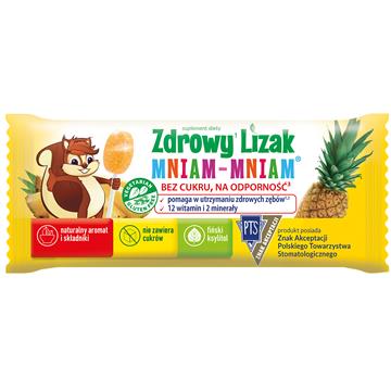 Starpharma Zdrowy Lizak Mniam Mniam 6G Ananas-12150