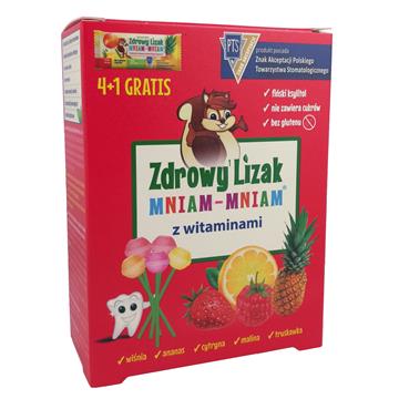 Starpharma Zdrowy Lizak Mniam Mniam Z Witamin 4+1-6153