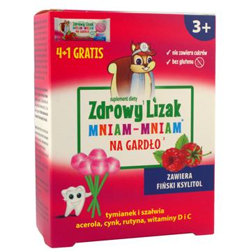 Starpharma Zdrowy Lizak Mniam Mniam Na Gardło 4+1-6139