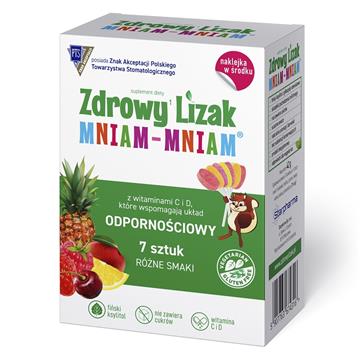 Strapharma Zdrowy Lizak Mniam Mniam Z Witaminami 7-11592