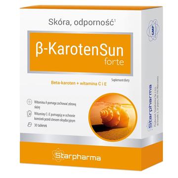 Starpharma Beta Karoten Sun Forte 30 tabletek-21911