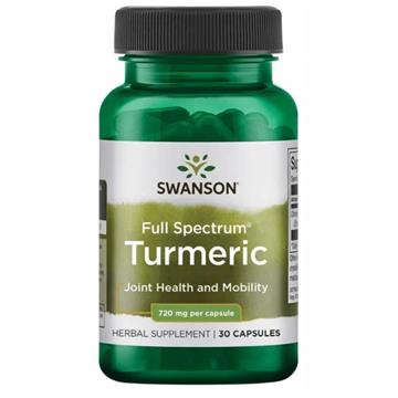 Swanson Turmeric Kurkuma 720 Mg 30 K-14184