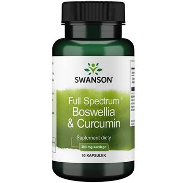 Swanson Fs Boswellia i Kurkuma 60 K-19865