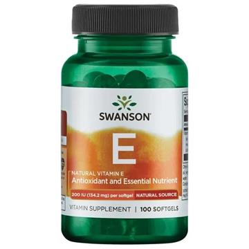 Swanson Witamina E Naturalna 200 Iu 100 K-17449