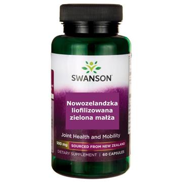 Swanson Nowozel. Liofil. Zielona Małża 500 Mg 60 K-3311