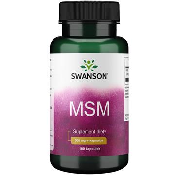 Swanson Msm Metylosulfonylometan 500 Mg 100 K-20186