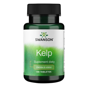 Swanson Kelp 225 Mcg 100 T  Wpomaga Pracę Tarczycy-20180