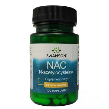 Swanson Nac 150 mg 100 kapsułek-19991