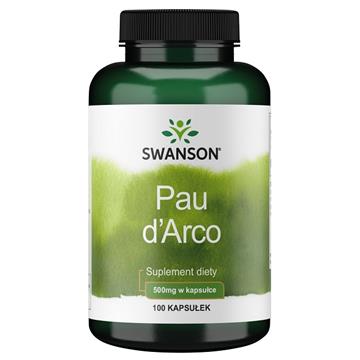 Swanson Pau D'Arco 500 Mg 100 K-15986