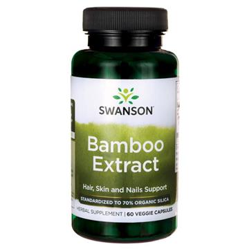 Swanson Bamboo Extract 300 Mg 60 Kaps-3121