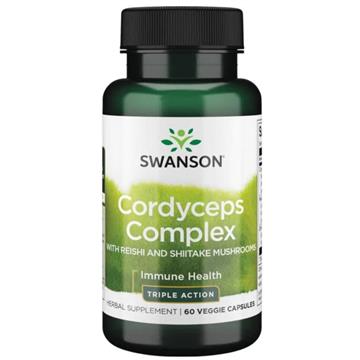 Swanson Cordyceps Complex Z Reishi 60 K-11517