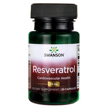 Swanson Resweratrol 50 Mg 30 K Odporność-3330