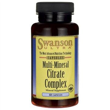 Swanson Cytryniany  Multi Mineral Complex 60 K-3167