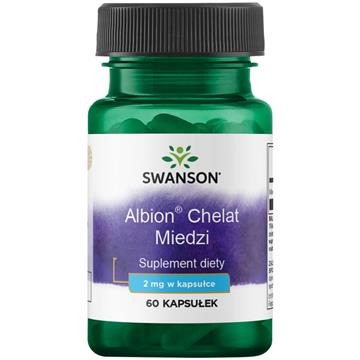 Swanson Albion Chelat Miedzi 2 Mg 60 K-20272