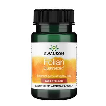 Swanson Folian Quatrefolic 800 Mg 30 K-19788