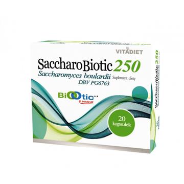 Vitadiet SaccharoBiotic 250 20 k. suplement diety-14499