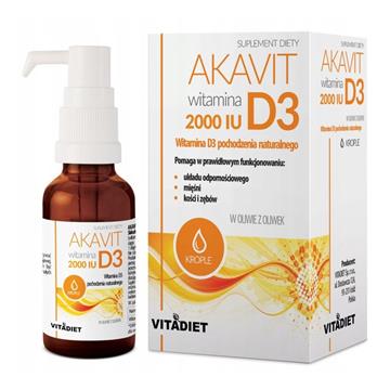 Vitadiet Akavit  Witamina D3 2000 IU 29,4 ml-20261