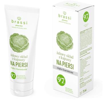 BrassiPharma żelowy okład z kapusty na piersi 75ml-20977