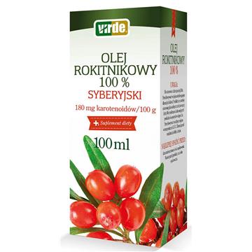 Virde Olej Rokitnikowy Syberyjski 100% 100 Ml -10472