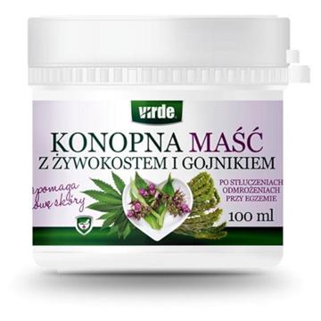 Virde Maść Konopna z Żywokostem i Gojnikiem 100 ml-20027