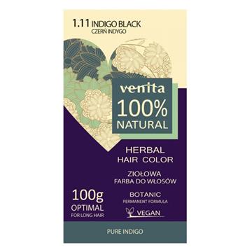 Venita NATURALNA Farba Ziołowa 1.11 INDYGO 100 g-18780