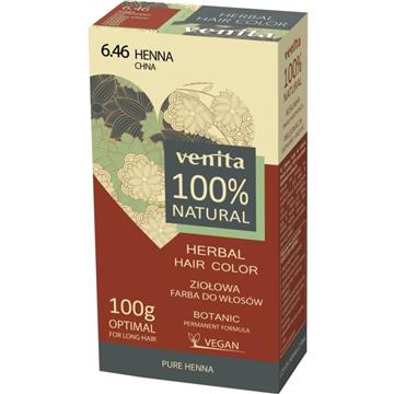 Venita NATURALNA Farba Ziołowa 6.46 HENNA 100 g-18822