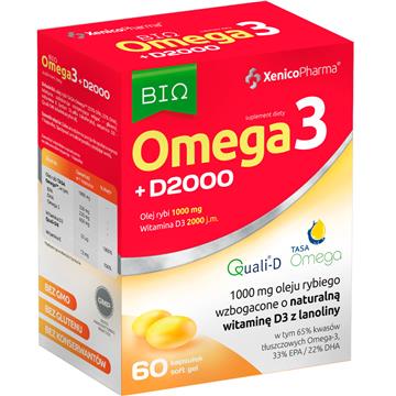 Xenicopharma Omega 3 D3 2000  60 Kaps.-19675