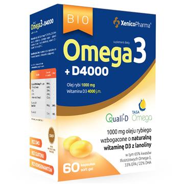 Xenicopharma Omega 3 D3 4000  60 Kaps.-19674