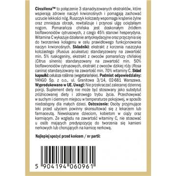 Yango CircuVena 90  kapsułek naczynia krwionośne-14913