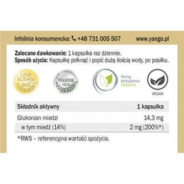 Yango Miedź organiczna Cu 90 k-14370