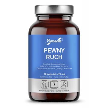 Panaseus Pewny Ruch 490 mg 50 kap chrząstka rekina-17464