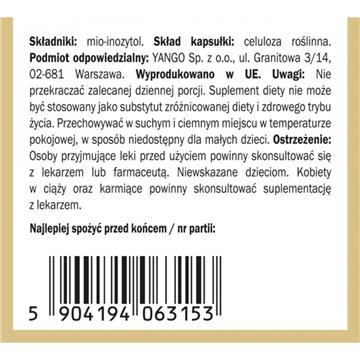 Yango Inozytol 590 mg 90  kap-19027