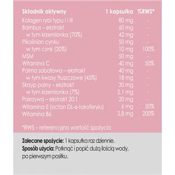 Panaseus Włosy Skóra Paznokcie 50 k 530 mg-18889