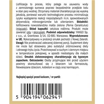 Yango Omułek zielonowargowy 90  k stawy kości-18718