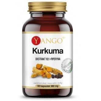 Yango Kurkuma Ekstrakt plus piperyna 60 K -9977