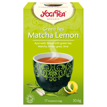 Yogi Tea Herbata Green Tea Matcha Lemon 17X1,8 G-5968