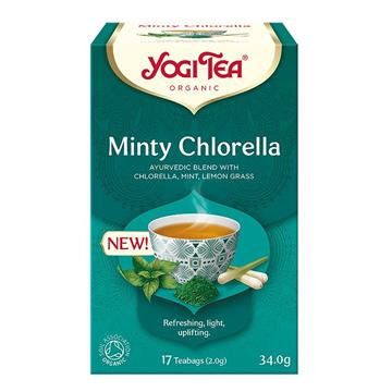 Yogi Tea Herbata MINTY CHLORELLA Bio 17 X 2,2 G -17005