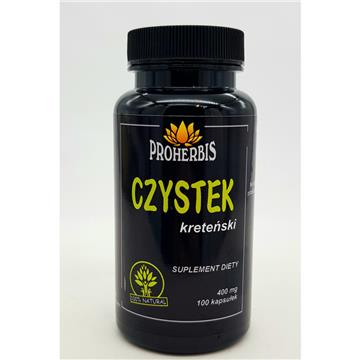 Proherbis Czystek Kreteński 400 mg 100 K-14995