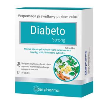 Starpharma Diabeto Strong 30 t.-22173
