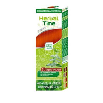 Herbal Time Naturalna Henna MIODOWA CZERWIEŃ 75 ml-22275