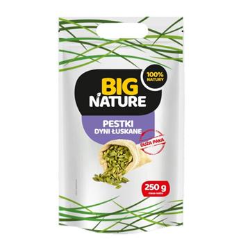 Big Nature Pestki Dyni łuskane 250 g-22290