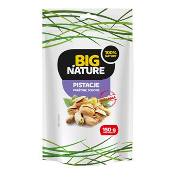 Big Nature Pistacje prażone solone  150 gr-22292