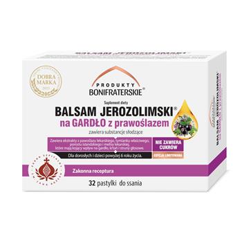 Balsam Jerozolimski na gardło z prawoślazem 32 p.-22372