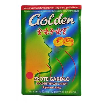 Złote Gardło Golden Throat Candy 12 pastylek-22415