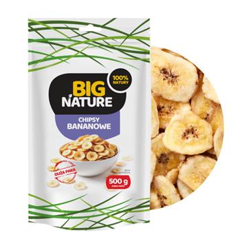 Big Nature Chipsy Bananowe 500 g-22453