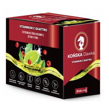 Końska Dawka Vitaminum C Quattro 30 saszetek -22516